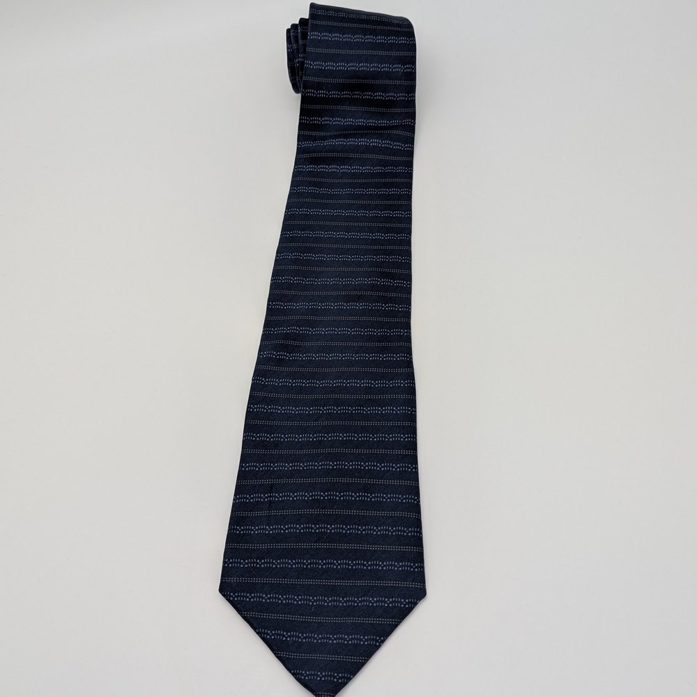 Palatina Classic Navy Striped Men's Tie